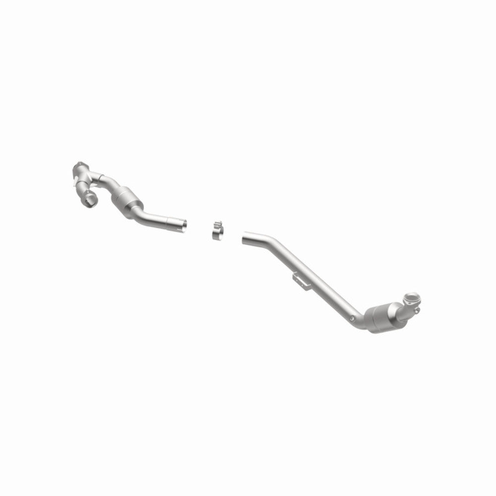 MagnaFlow direct-fit catalytic converter fits 2003-2005 Mercedes-Benz CLK320 3.2L and 2003 Mercedes CLK320 3.2L stainless steel CARB compliant OBDII 51582