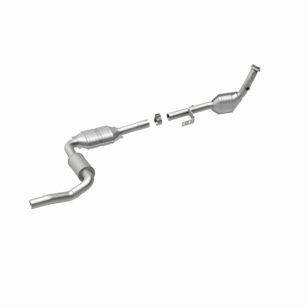 MagnaFlow direct-fit catalytic converter fits 2003 Mercedes-Benz ML320 3.2L and 2003 Mercedes ML320 3.2L stainless steel CARB compliant OBDII 51843