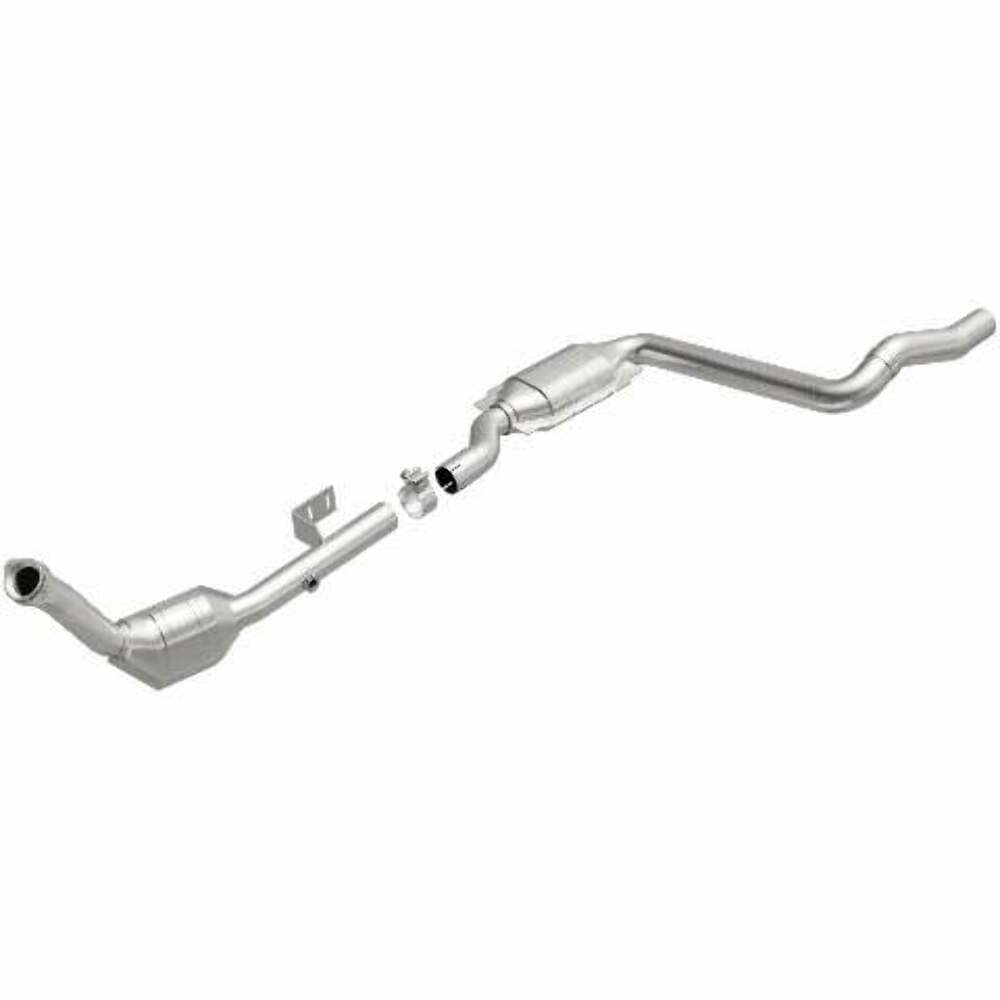 MagnaFlow direct-fit catalytic converter fits 2003-2005 Mercedes-Benz ML350 3.7L and 2003 ML350 3.7L stainless steel CARB compliant OBDII 52116