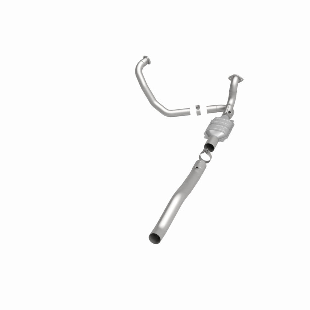 MagnaFlow direct-fit catalytic converter fits 2003 Dodge Ram 1500 5.7L and 2003 Ram 1500 5.7 2WD 5.7 inch inlet/outlet stainless steel Federal EPA compliant OBDII 93416