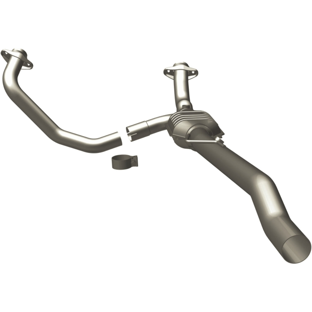 MagnaFlow direct-fit catalytic converter fits 2003 Dodge Ram 1500 5.7L and 2003 Ram 1500 5.7 2WD 5.7 inch inlet/outlet stainless steel CARB compliant OBDII 49608