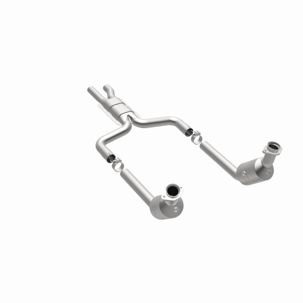 MagnaFlow direct-fit catalytic converter fits 2003-2004 Ford Thunderbird and Lincoln LS, this and 2003 THUNDERBIRD 3.9L stainless steel CARB compliant OBDII 52099