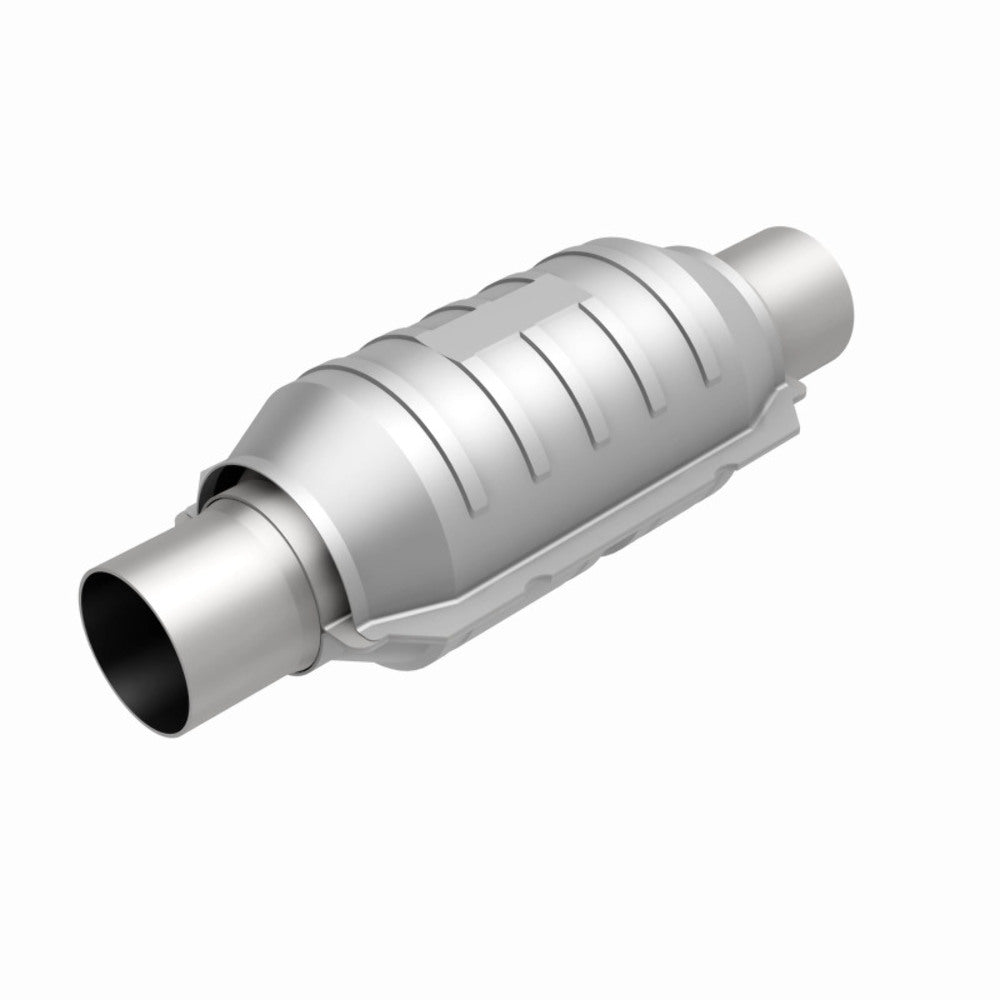 MagnaFlow universal catalytic converter 2.25 inch inlet/outlet stainless steel CARB compliant 454205