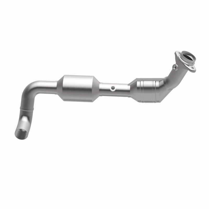 MagnaFlow direct-fit catalytic converter for 2004-2006 Ford F-150 4.6 inch inlet/outlet stainless steel CARB compliant OBDII 52449