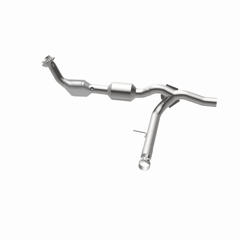 MagnaFlow direct-fit catalytic converter for 2004-2006 Ford F-150 4.6 inch inlet/outlet stainless steel CARB compliant 52450
