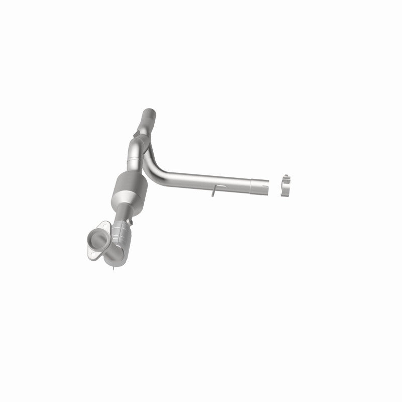 MagnaFlow direct-fit catalytic converter for 2004-2006 Ford F-150 4.6 inch inlet/outlet stainless steel CARB compliant 52450