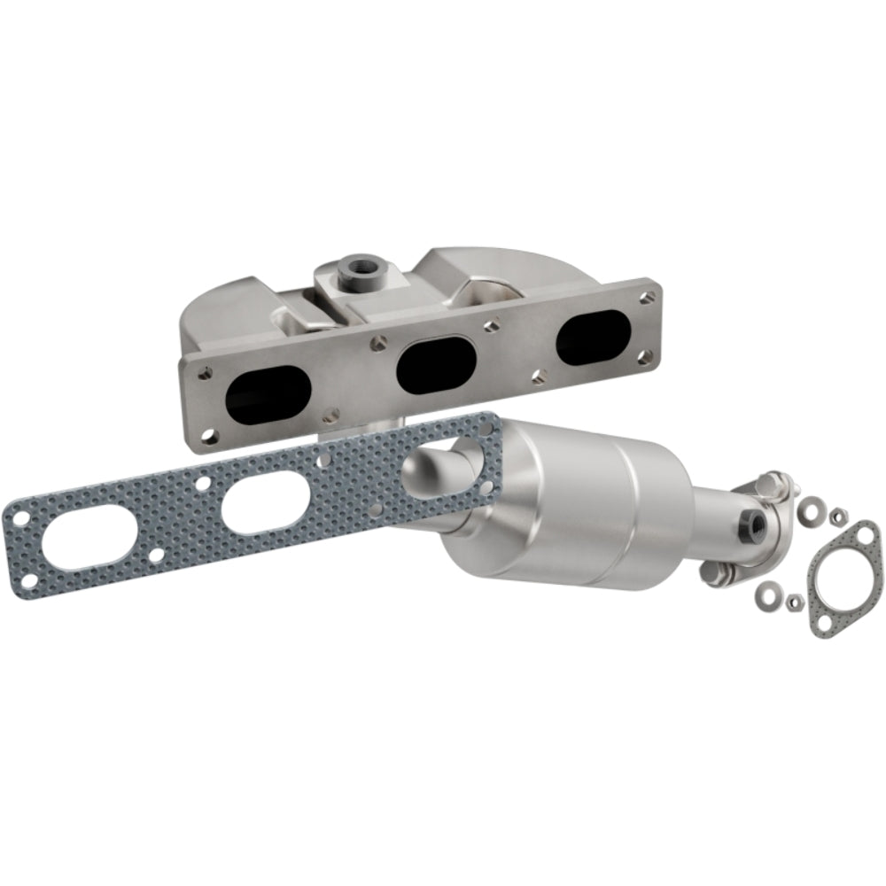 MagnaFlow direct-fit catalytic converter for 2004-2005 BMW stainless steel CARB compliant 452297