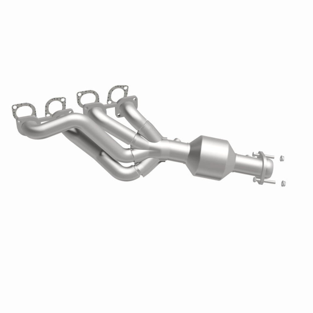 MagnaFlow direct-fit catalytic converter for 2004-2005 BMW driver side stainless steel CARB compliant OBDII 49789