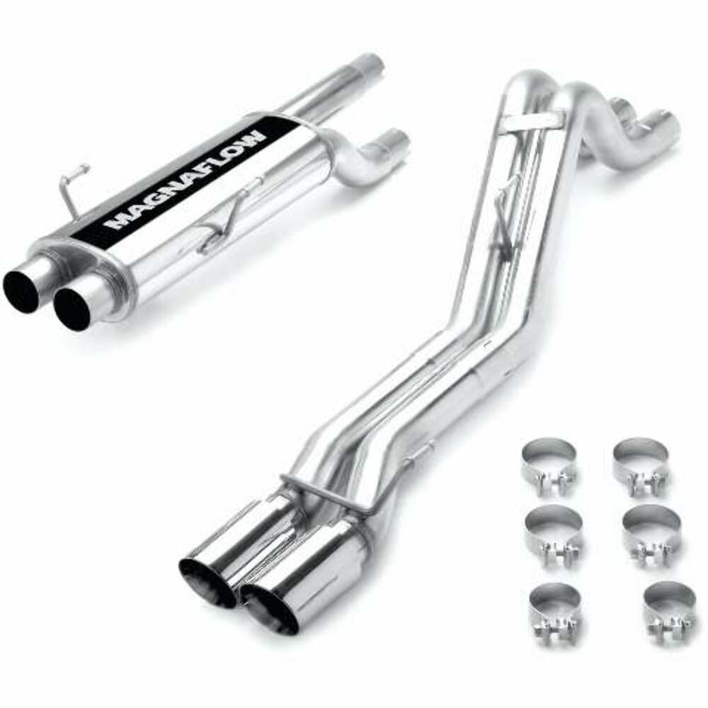 MagnaFlow cat-back exhaust system for 2004-2005 Dodge stainless steel polished 15832