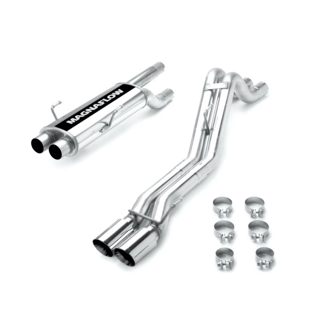 MagnaFlow cat-back exhaust system for 2004-2005 Dodge stainless steel polished 15832