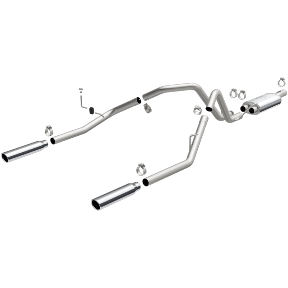 MagnaFlow cat-back exhaust system for 2004-2005 Dodge stainless steel polished 15863