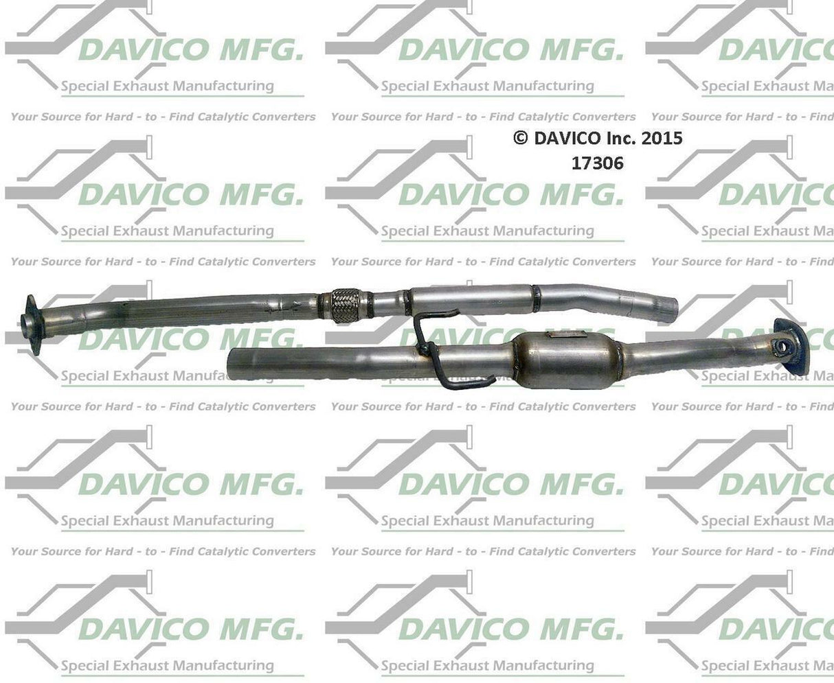t 2004-2005 Toyota RAV4 Catalytic Converter 17306 Davico Mfg