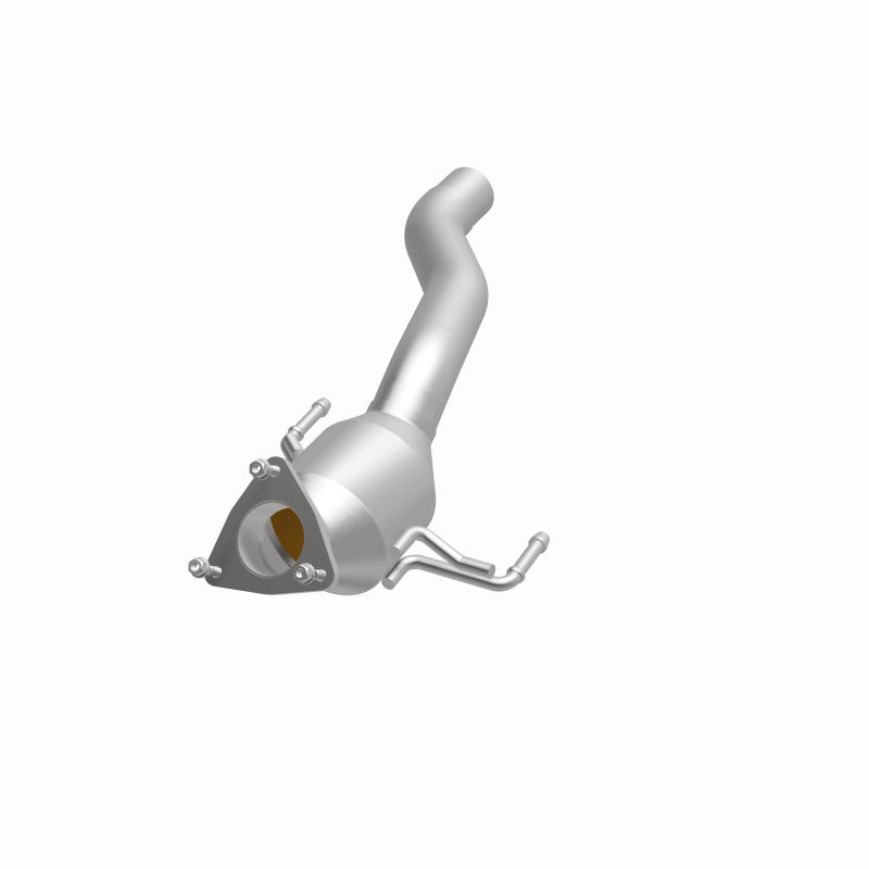 MagnaFlow direct-fit catalytic converter fits 2004-2006 Cayenne 4.5 inch inlet/outlet stainless steel CARB compliant 52373
