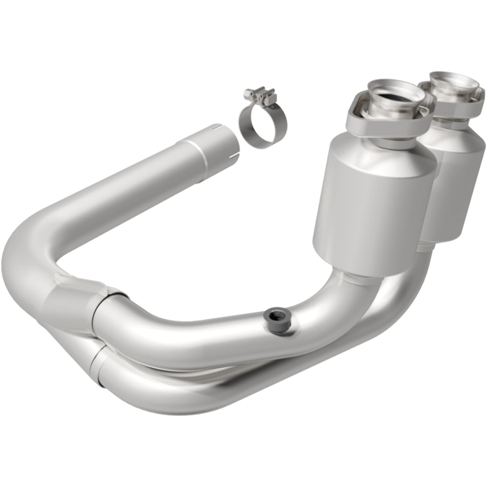 MagnaFlow direct-fit catalytic converter for 2004-2006 Jeep Wrangler stainless steel CARB compliant 49386