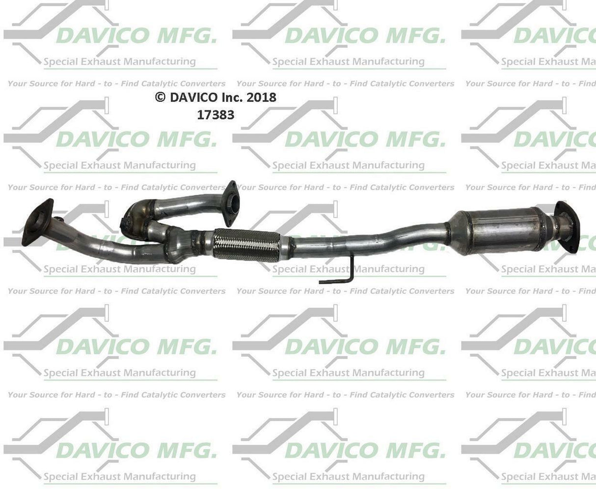 t 2004-2008 Toyota Solara Catalytic Converter 17383 Davico Mfg