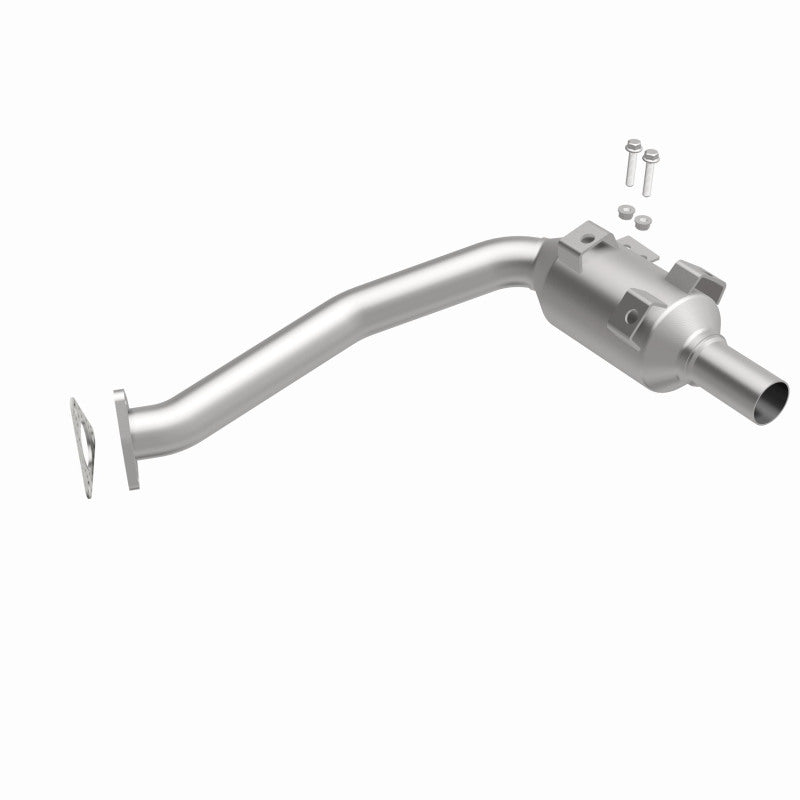 MagnaFlow direct-fit catalytic converter fits 2004 Boxster H6 2.7 2.7 inch inlet/outlet stainless steel CARB compliant 52363