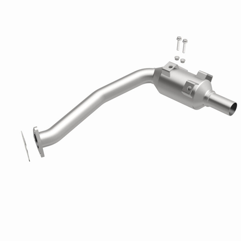 MagnaFlow direct-fit catalytic converter fits 2004 Boxster H6 2.7 2.7 inch inlet/outlet stainless steel CARB compliant 52363