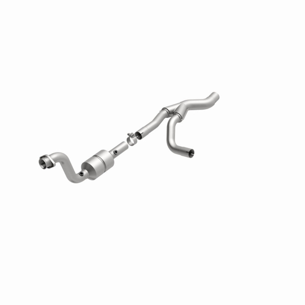 MagnaFlow direct-fit catalytic converter fits 2004 Durango 5.7L passenger side 5.7L passenger side stainless steel CARB compliant 49499