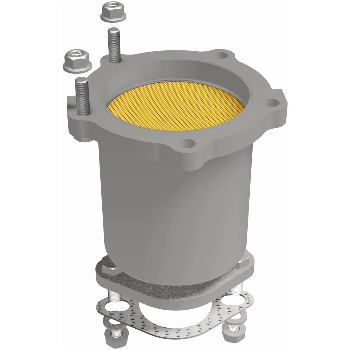 MagnaFlow direct-fit catalytic converter fits 2004 Kia Sorento 3.5L and 2004 Kia Sorento stainless steel CARB compliant