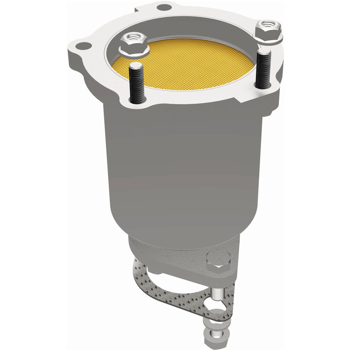 MagnaFlow direct-fit catalytic converter fits 2004 Kia Sorento 3.5L and 2004 Kia Sorento stainless steel CARB compliant