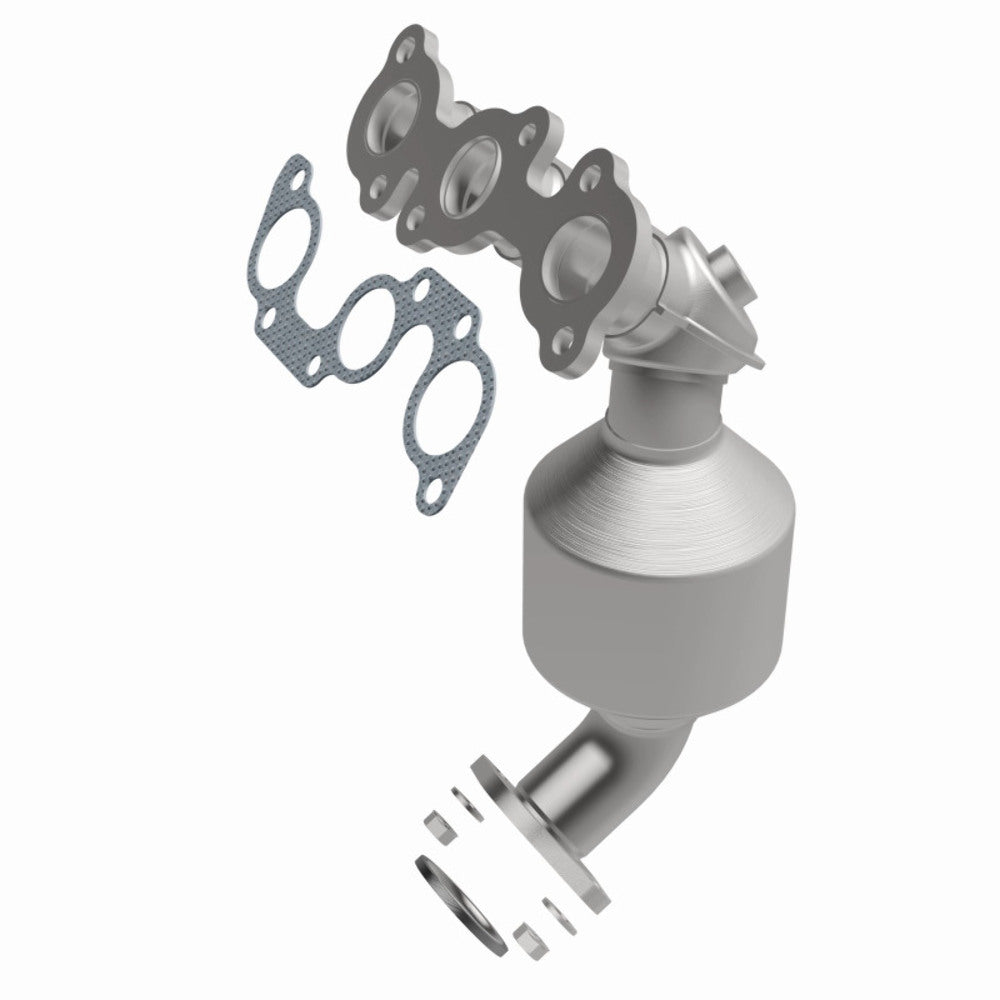 MagnaFlow direct-fit catalytic converter fits 2004-2006 Lexus ES330, 2004-2008 Toyota Solara, and more, this and 2004 Lexus ES330 3.3L stainless steel CARB compliant 5531610