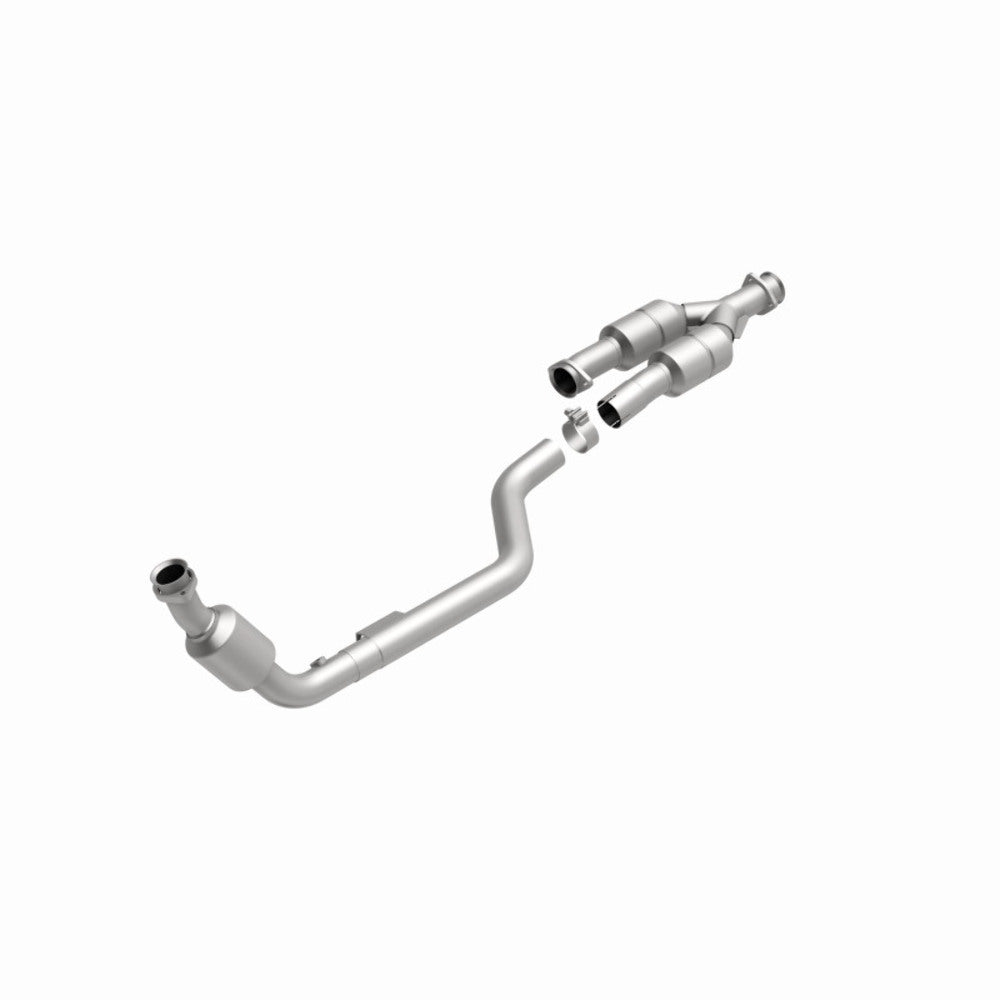 MagnaFlow direct-fit catalytic converter fits 2004 Mercedes-Benz SLK320 driver side stainless steel CARB compliant 454012