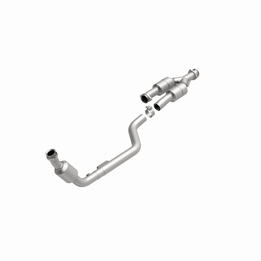 MagnaFlow direct-fit catalytic converter fits 2004 Mercedes-Benz SLK320 driver side stainless steel CARB compliant 454012