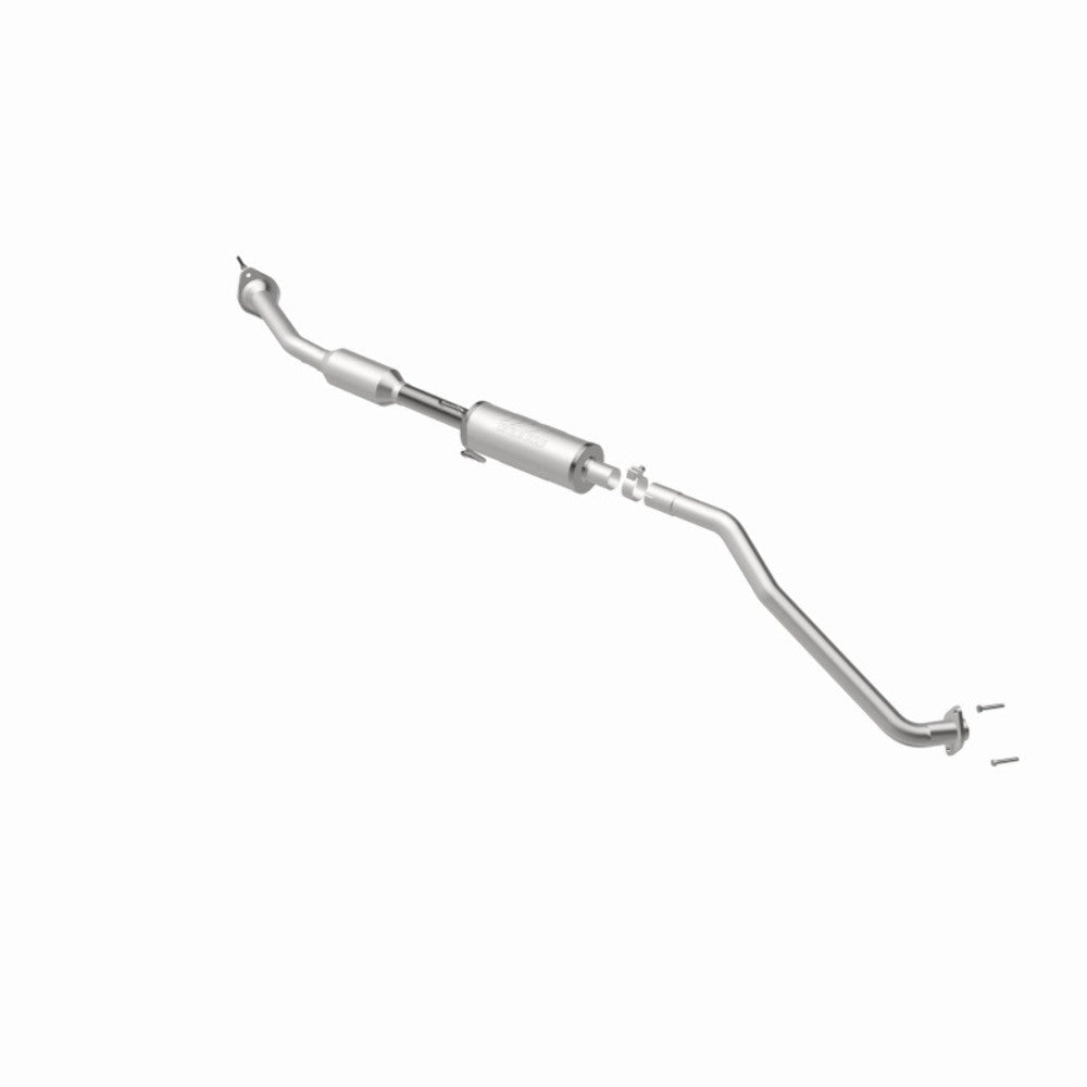 MagnaFlow direct-fit catalytic converter fits 2005-2006 Toyota Corolla, 2003-2006 Toyota Matrix, and more, this and 2005-2006 Corolla stainless steel CARB compliant 52458