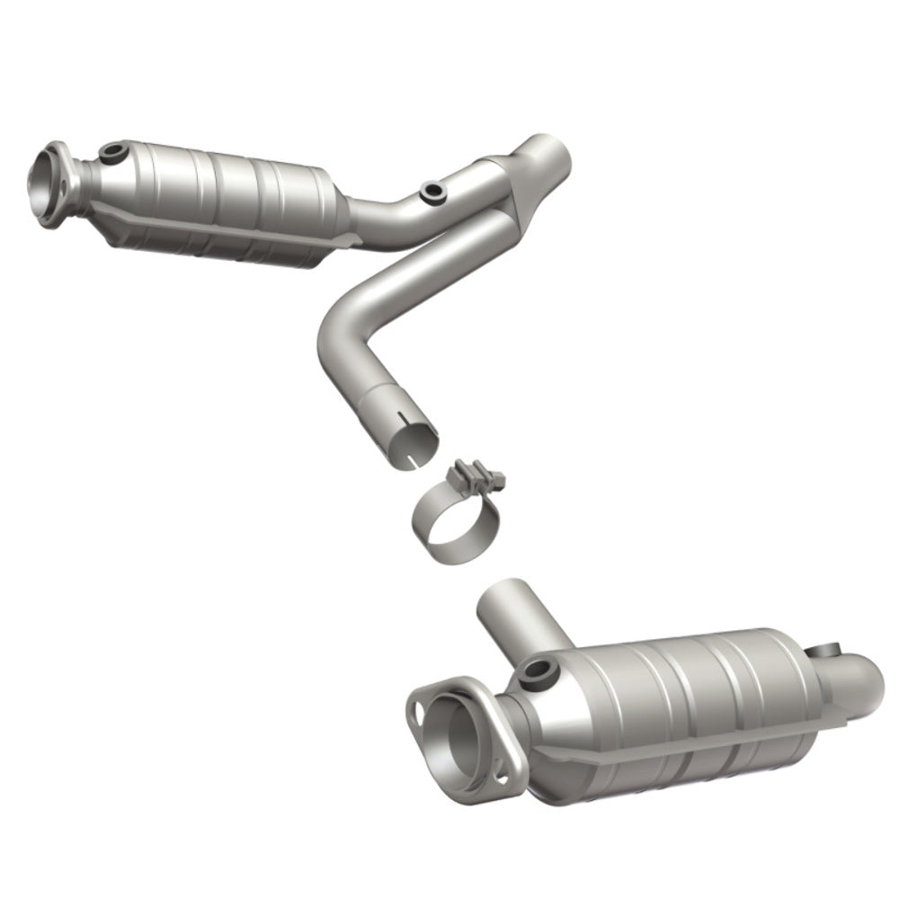 MagnaFlow direct-fit catalytic converter for 2005-2006 Dodge stainless steel Federal EPA compliant OBDII 24398