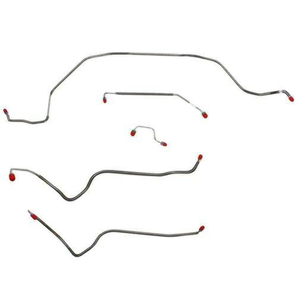 t 2005-2006 Nissan Altima Front Brake Line Kit No Anti-Lock Brakes Set - NKT0601OM Fine Lines