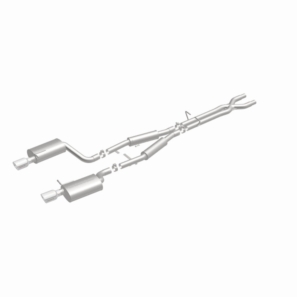 MagnaFlow cat-back exhaust system for 2005-2006 Audi A4 stainless steel polished 15326