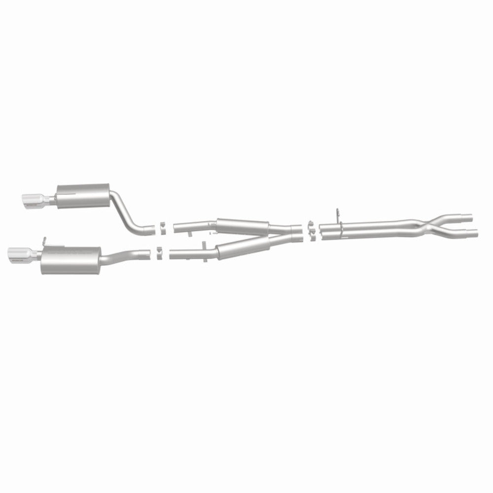 MagnaFlow cat-back exhaust system for 2005-2006 Audi A4 stainless steel polished 15326