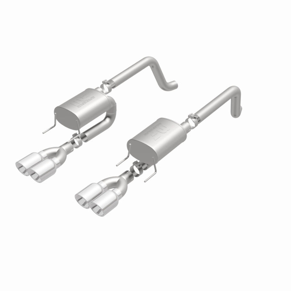 MagnaFlow axle-back exhaust system for 2005-2008 Chevy Corvette stainless steel polished 15886