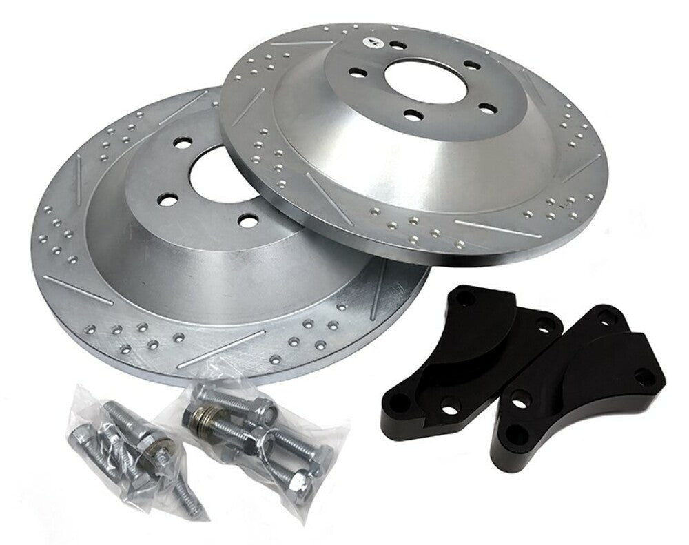 t 2005-2008 Cobalt EradiSpeed1 Disc Brake Rotors Rear 2302061 Baer Brakes