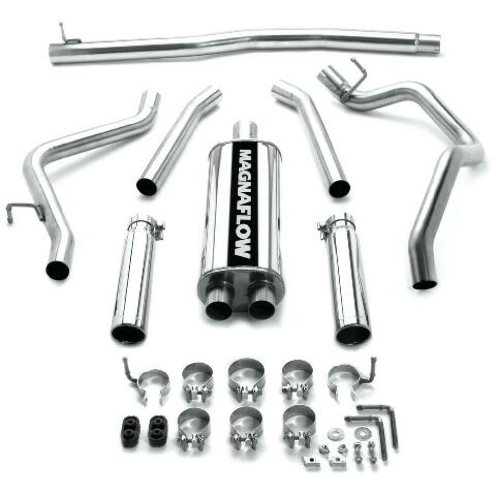 MagnaFlow cat-back exhaust system for 2005-2008 Dodge polished 16622
