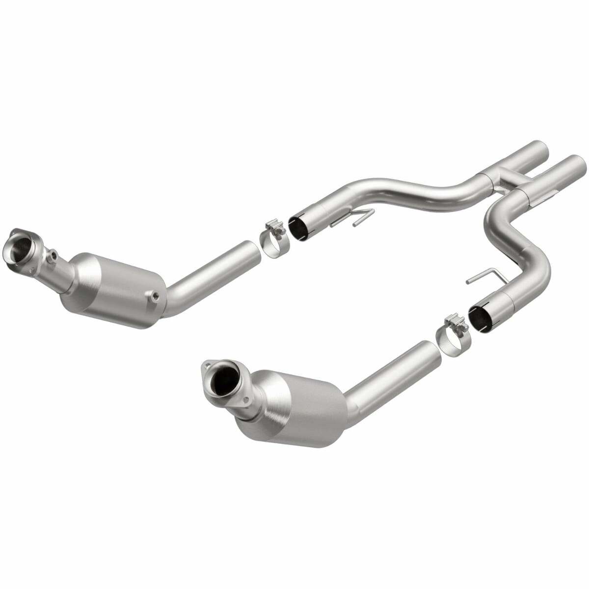 MagnaFlow direct-fit catalytic converter for 2005-2009 Ford Mustang 4.6L stainless steel CARB compliant 5461001