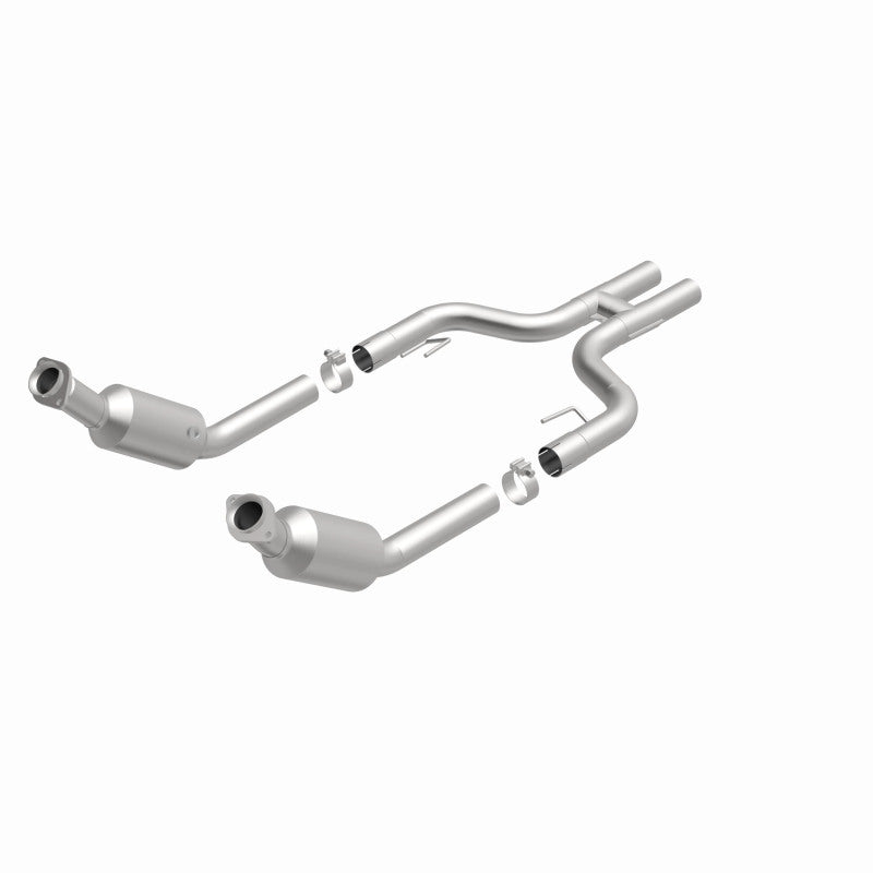 MagnaFlow direct-fit catalytic converter for 2005-2009 Ford Mustang 4.6L stainless steel CARB compliant 5461001