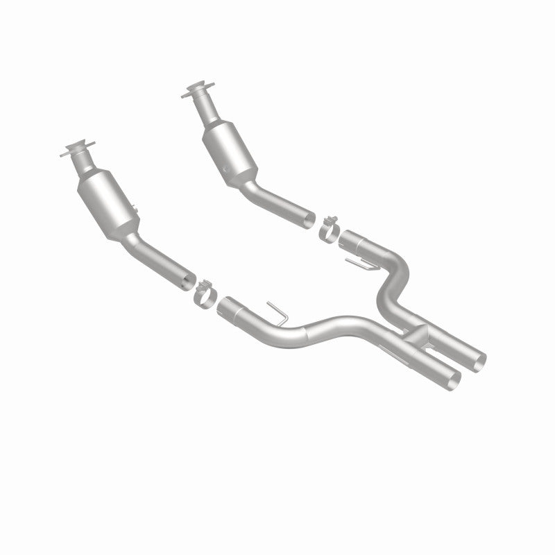 MagnaFlow direct-fit catalytic converter for 2005-2009 Ford Mustang 4.6L stainless steel CARB compliant 5461001