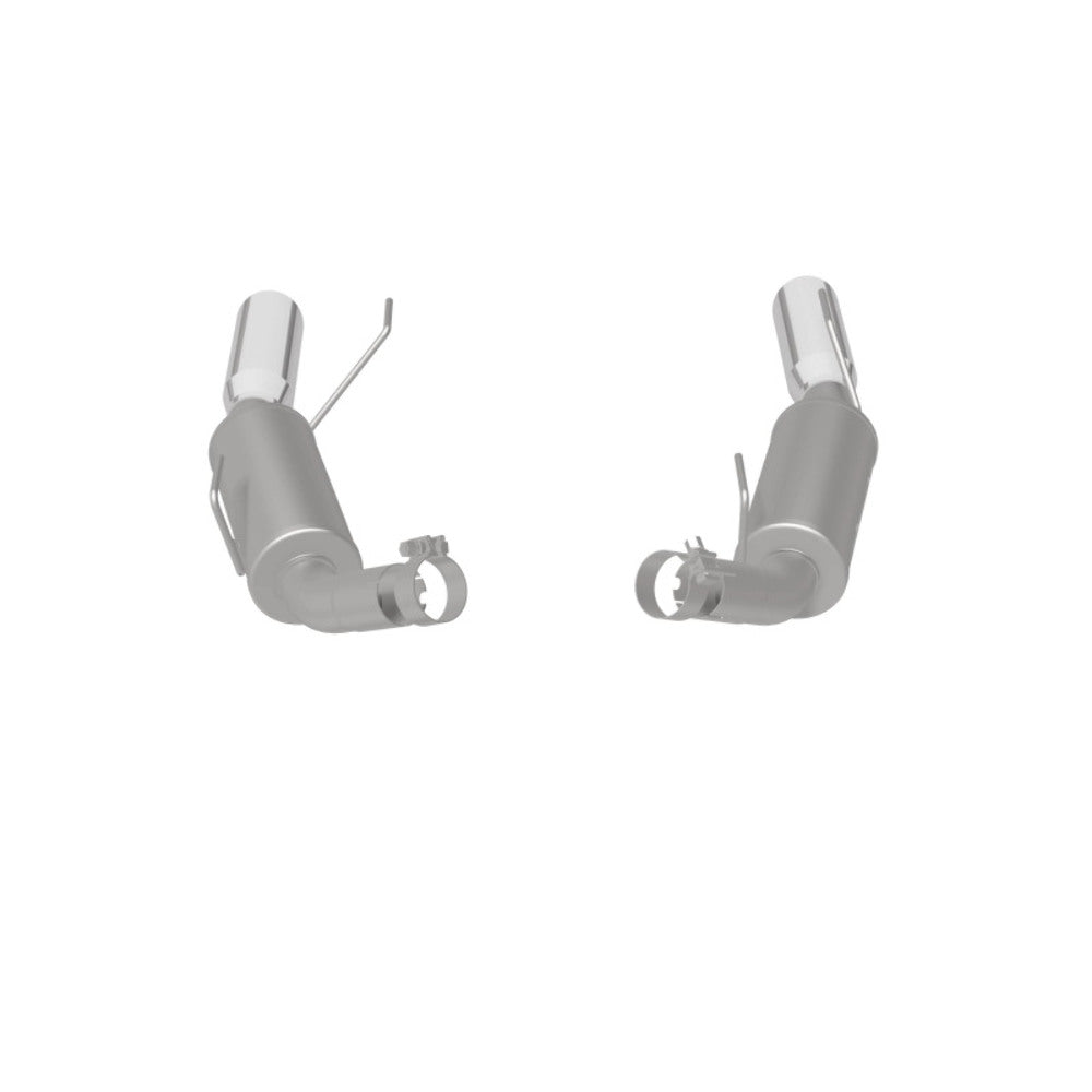 MagnaFlow axle-back exhaust system for 2007-2009 Ford Mustang stainless steel polished 16793