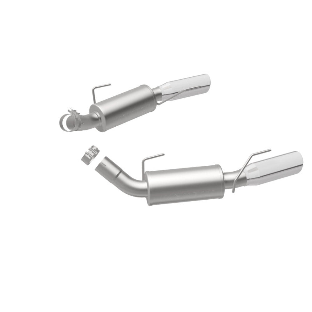 MagnaFlow axle-back exhaust system for 2007-2009 Ford Mustang stainless steel polished 16793