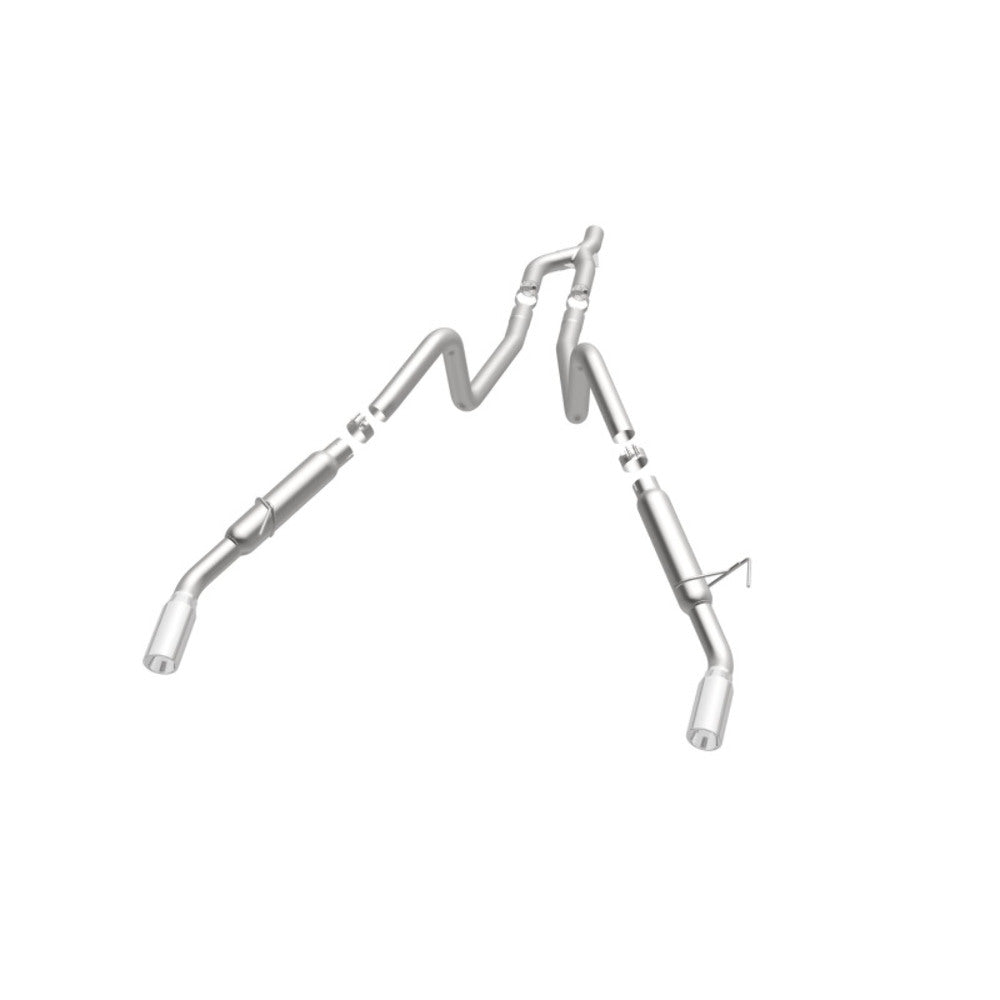 MagnaFlow cat-back exhaust system for 2005-2009 Ford Mustang stainless steel polished 16605