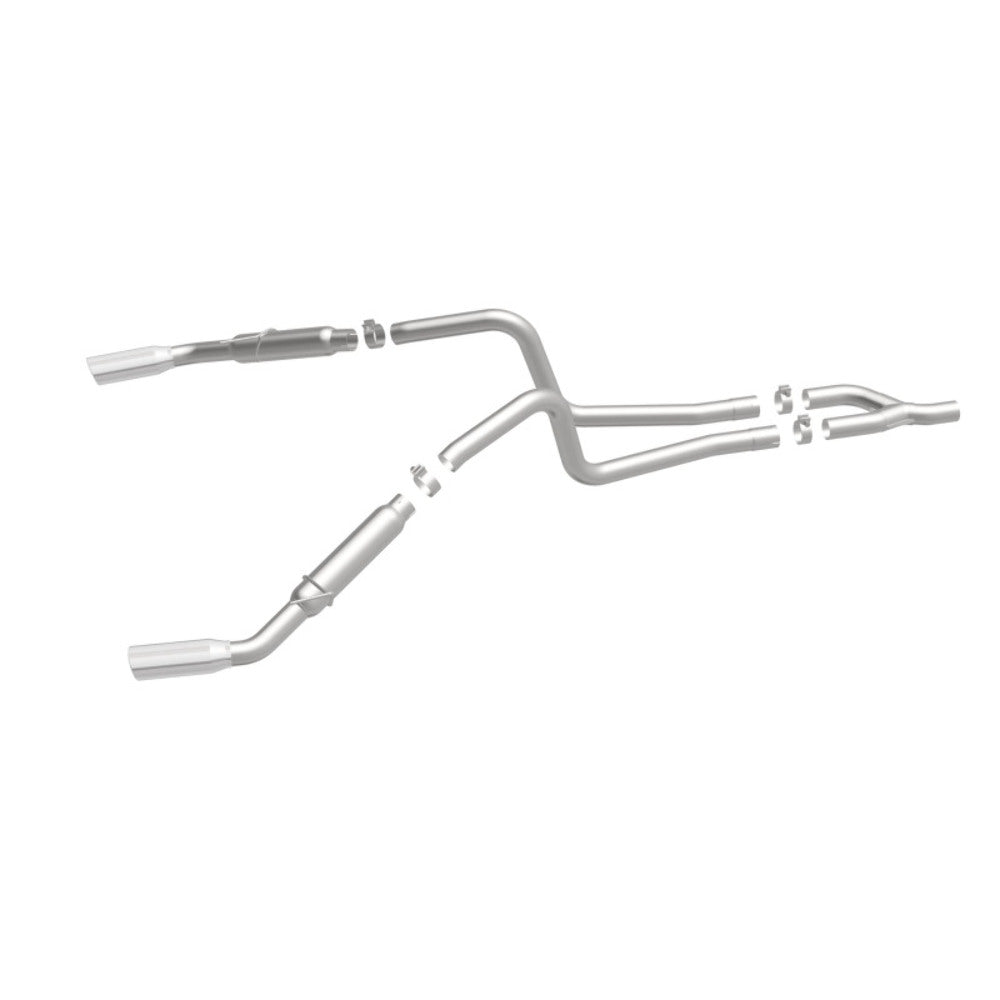 MagnaFlow cat-back exhaust system for 2005-2009 Ford Mustang stainless steel polished 16605