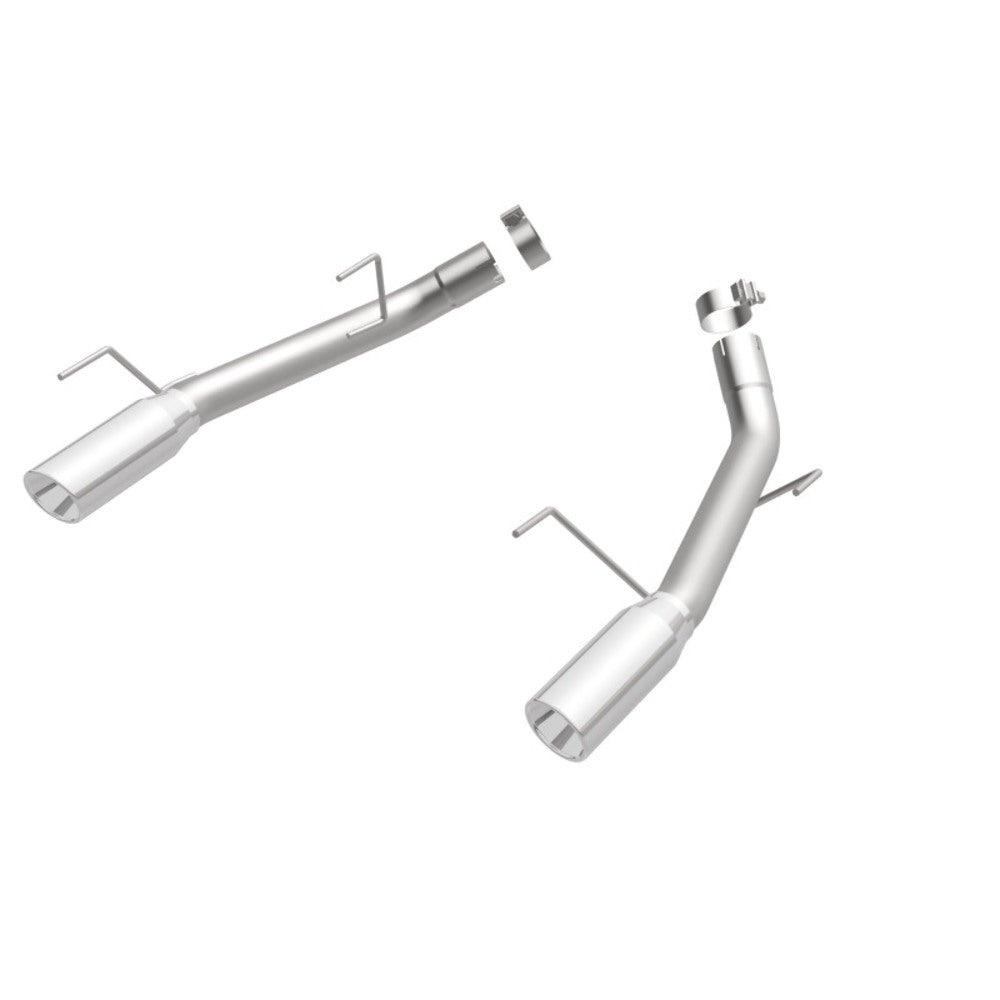 MagnaFlow axle-back exhaust system for 2005-2009 Ford Mustang stainless steel polished 16843