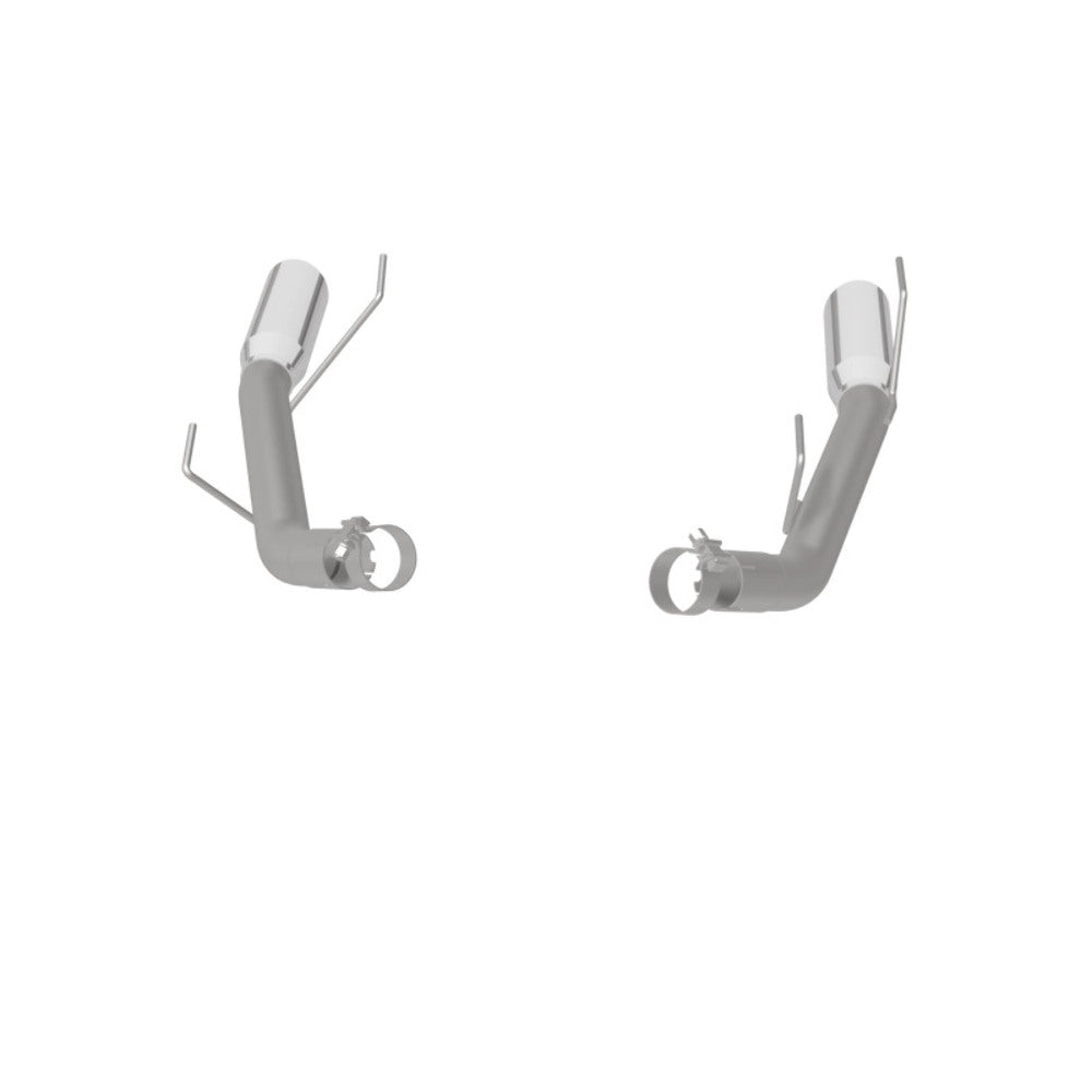 MagnaFlow axle-back exhaust system for 2005-2009 Ford Mustang stainless steel polished 16843