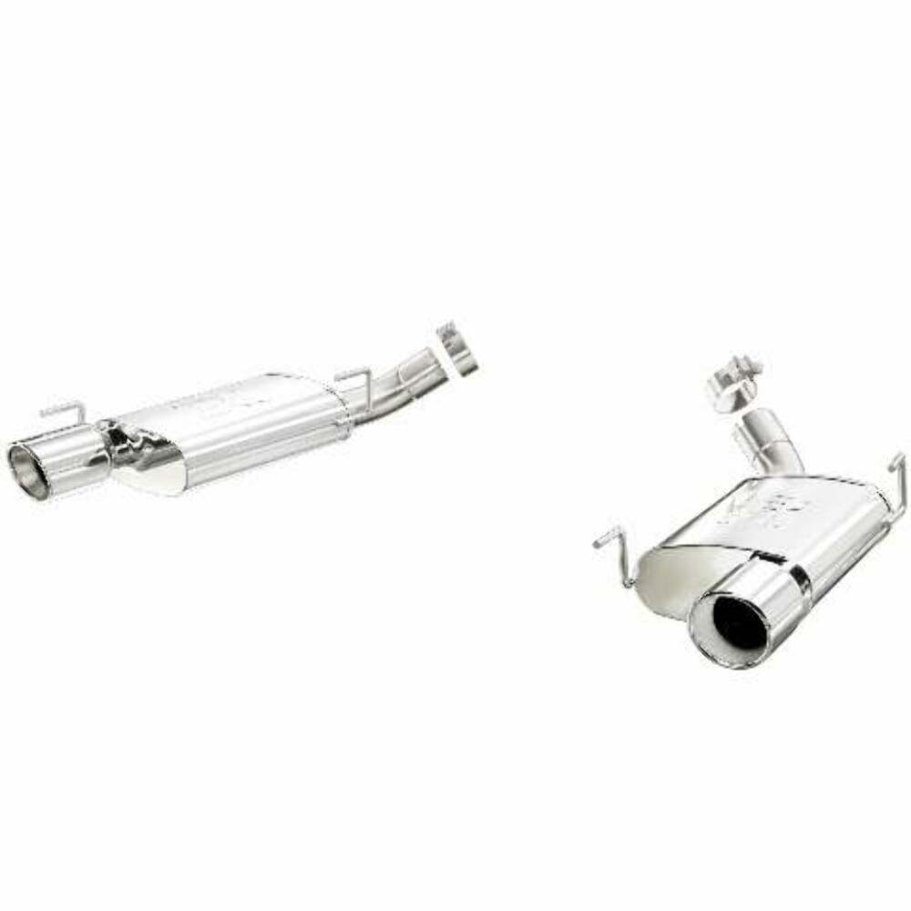 MagnaFlow axle-back exhaust system for 2007-2009 Ford Mustang stainless steel polished 15882
