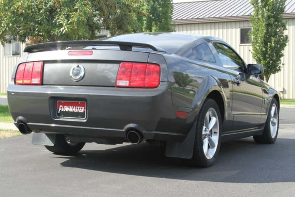 t 2005-2010 Ford Mustang Axle-Back Exhaust System Flowmaster FlowFX 717827 Flowmaster