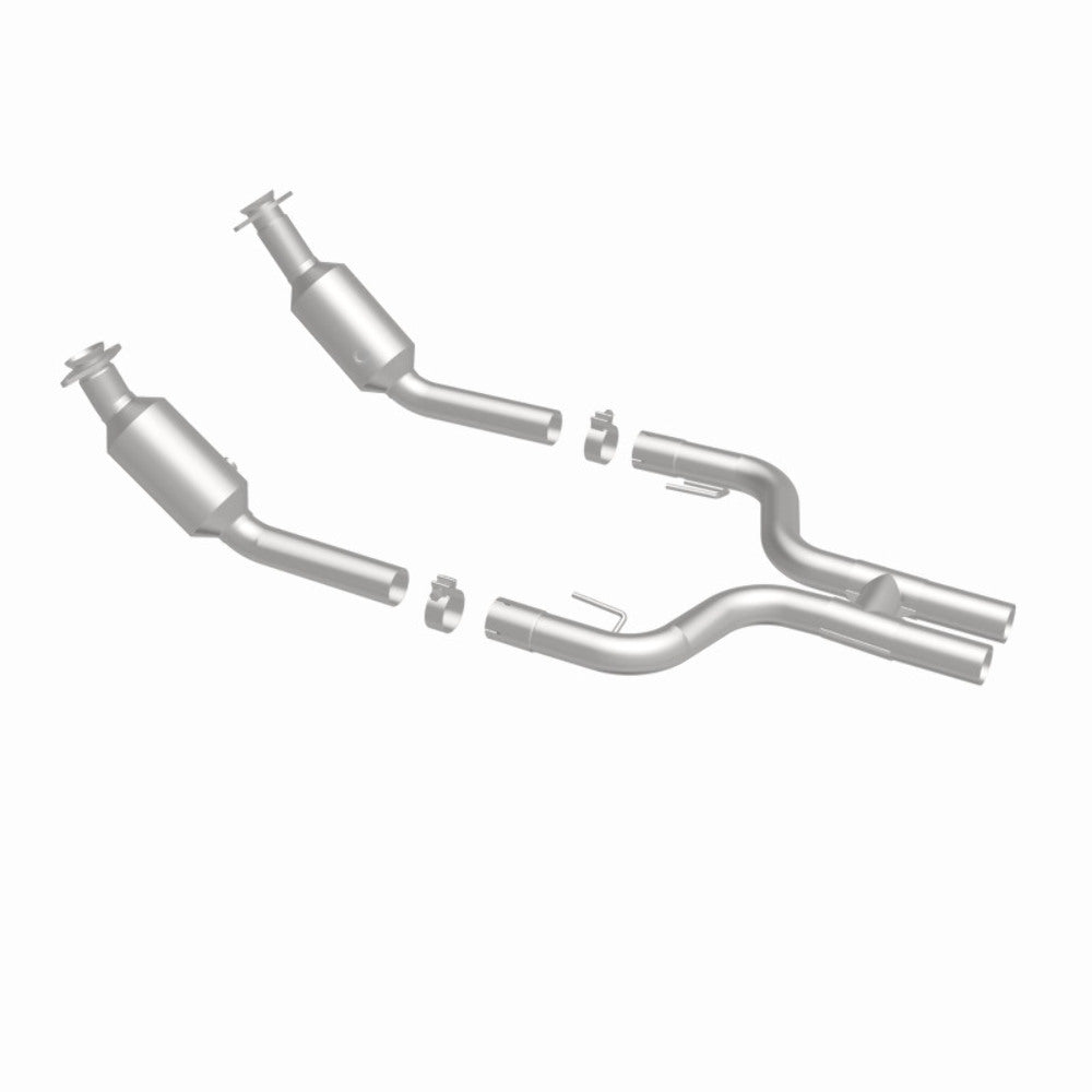 MagnaFlow direct-fit catalytic converter for 2005-2010 Ford Mustang stainless steel CARB compliant 49001