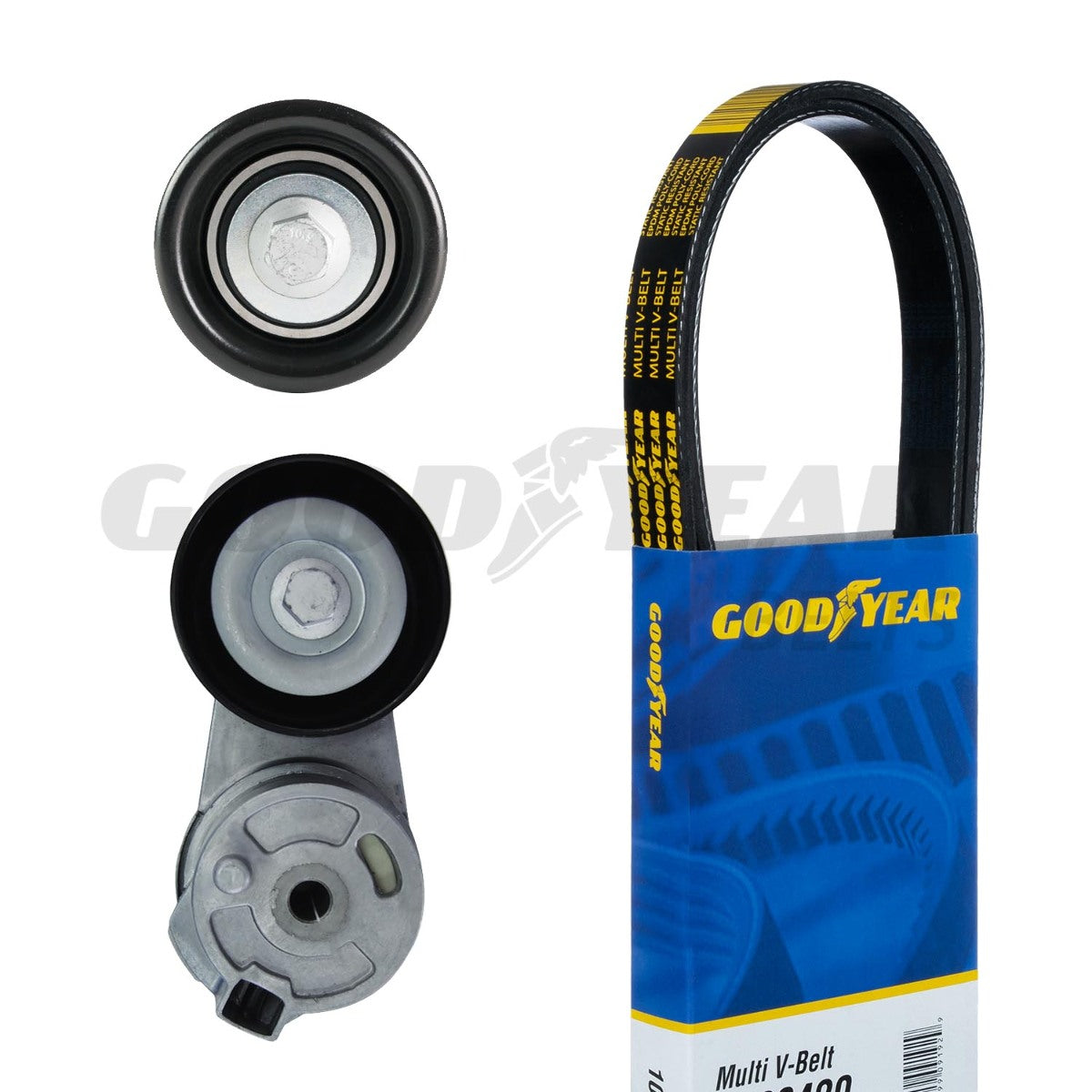 t 2005-2011 Cadillac STS Serpentine Belt Drive Component Kit Goodyear 3225 Good Year Belts