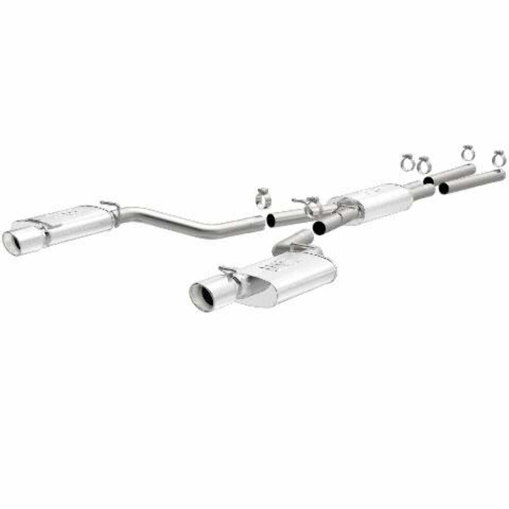 MagnaFlow cat-back exhaust system for 2005-2014 Chrysler stainless steel polished 15629