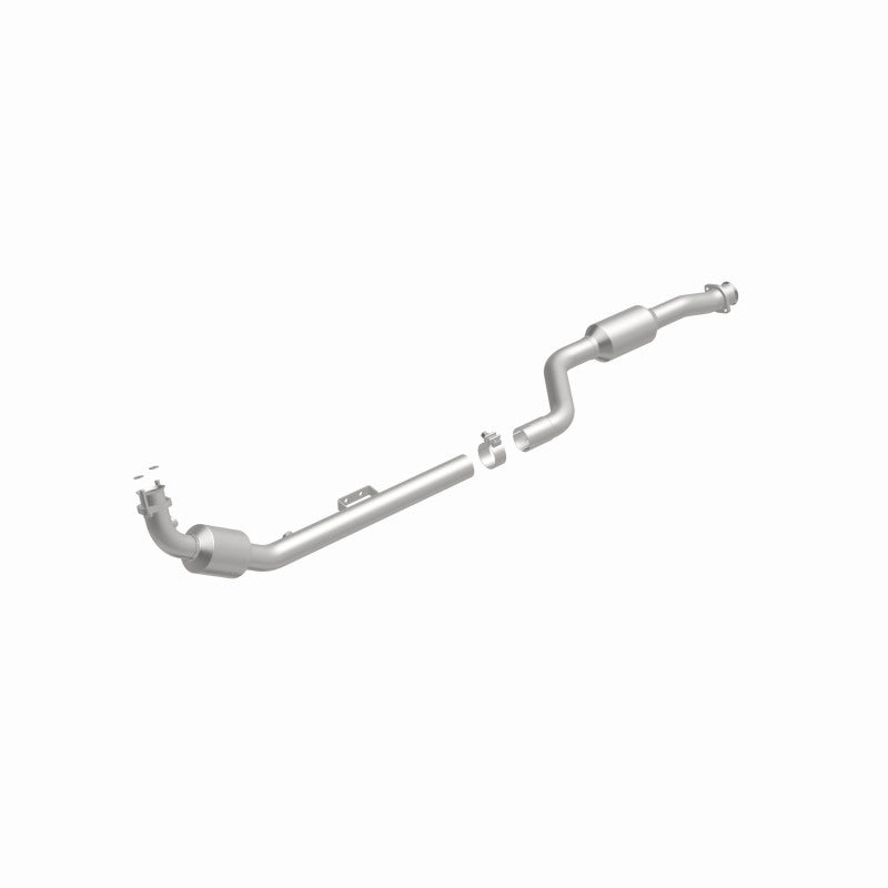 MagnaFlow direct-fit catalytic converter fits 2005 Mercedes-Benz E320 Base 3.2L and 2004-2005 Mercedes-Benz E500 Base 5.0L 3.2L stainless steel CARB compliant 5411642